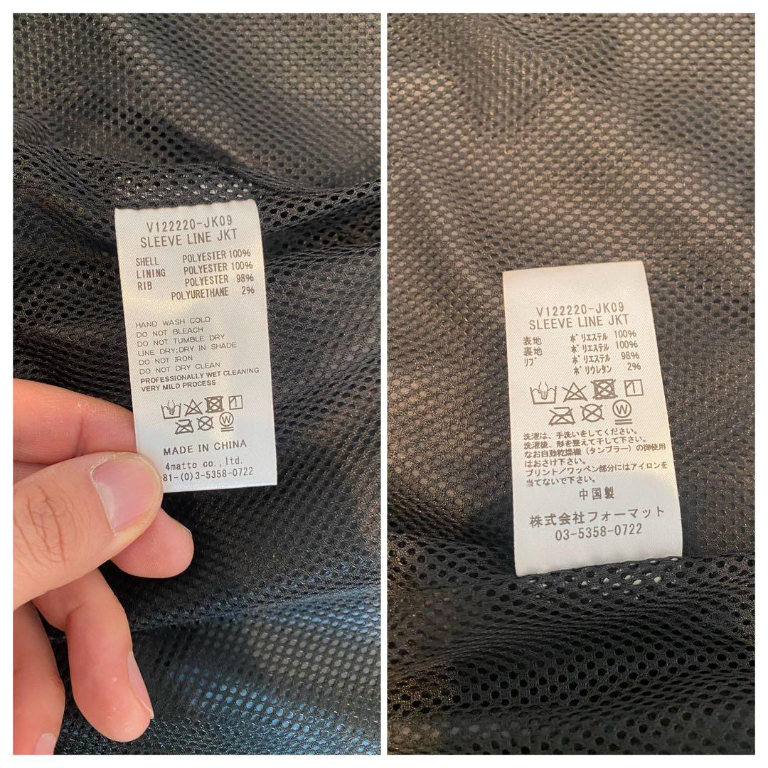 極美品 V12 V TWELVE ゴルフウェア ナイロンジャケット メンズ Ｌ