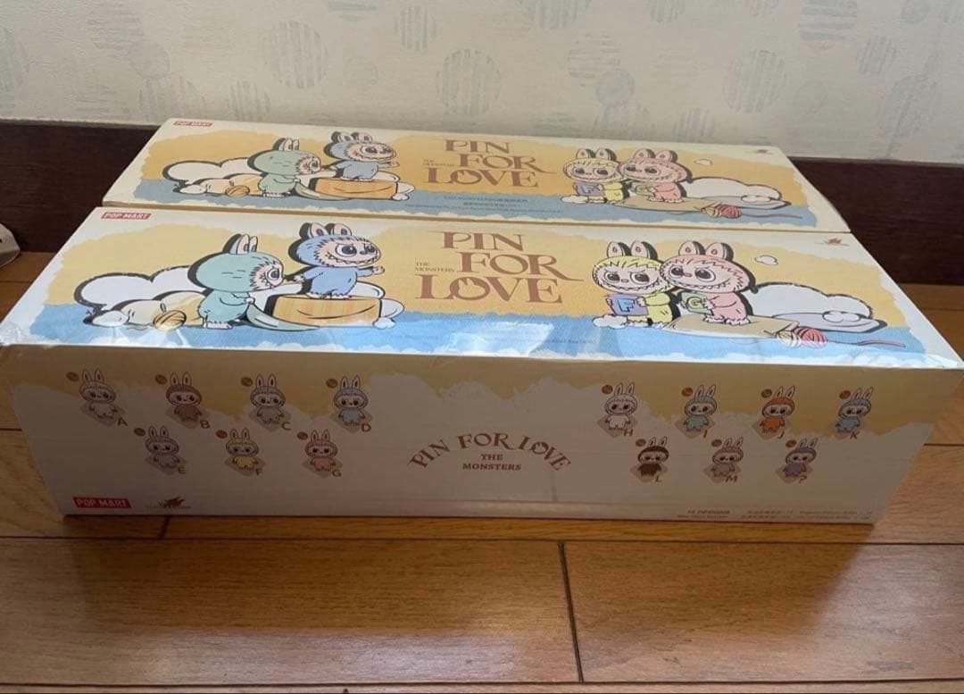 週末限定最安値！ラブブPIN FOR LOVE シリーズ アソートボックス2箱