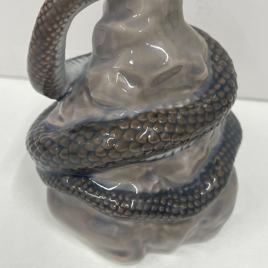 【N】ロイヤルコペンハーゲン フィギュリン 干支 ヘビ 巳