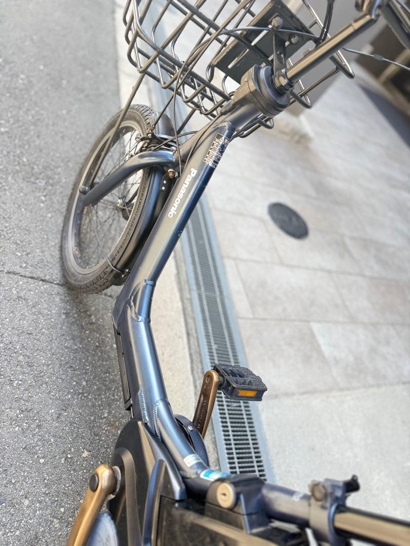 子供乗せ　パナソニック　電動アシスト自転車 チャイルドシート付き