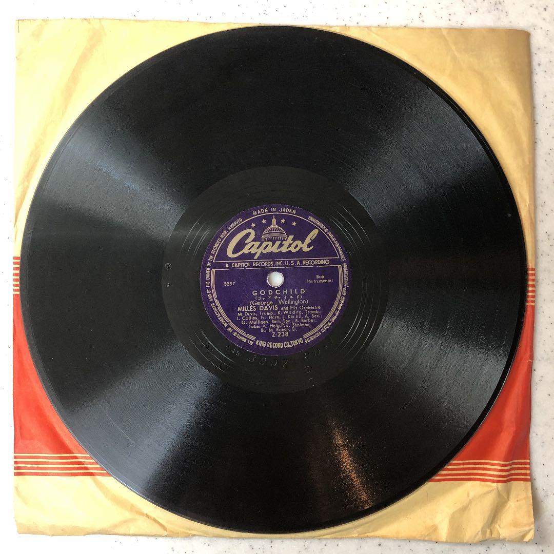貴重！78rpm MILES DAVIS GODCHILD SP盤