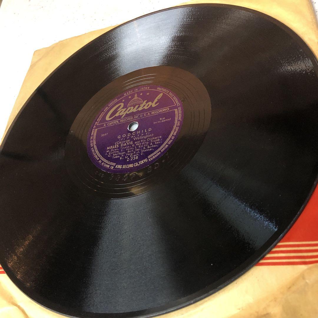 貴重！78rpm MILES DAVIS GODCHILD SP盤