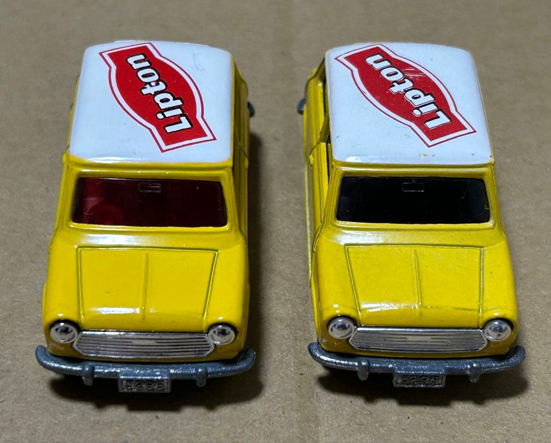 トミカ ミニクーパー リプトン 2台セット