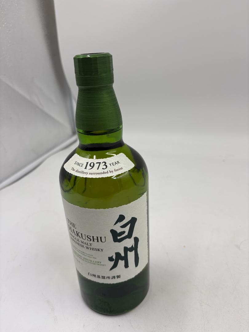 新品未使用 未開栓 サントリー 白州 HAKUSHU シングルモルト ウイスキー