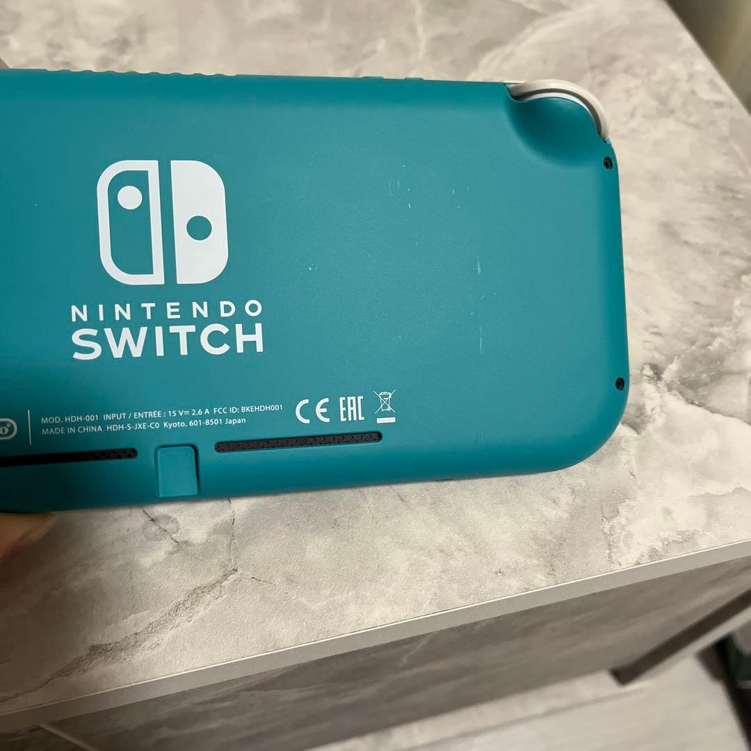 Nintendo Switch Lite ターコイズ 本体と充電器