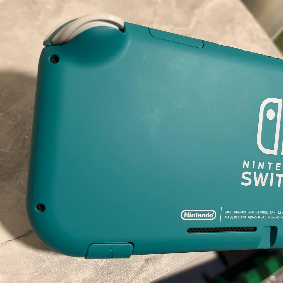 Nintendo Switch Lite ターコイズ 本体と充電器
