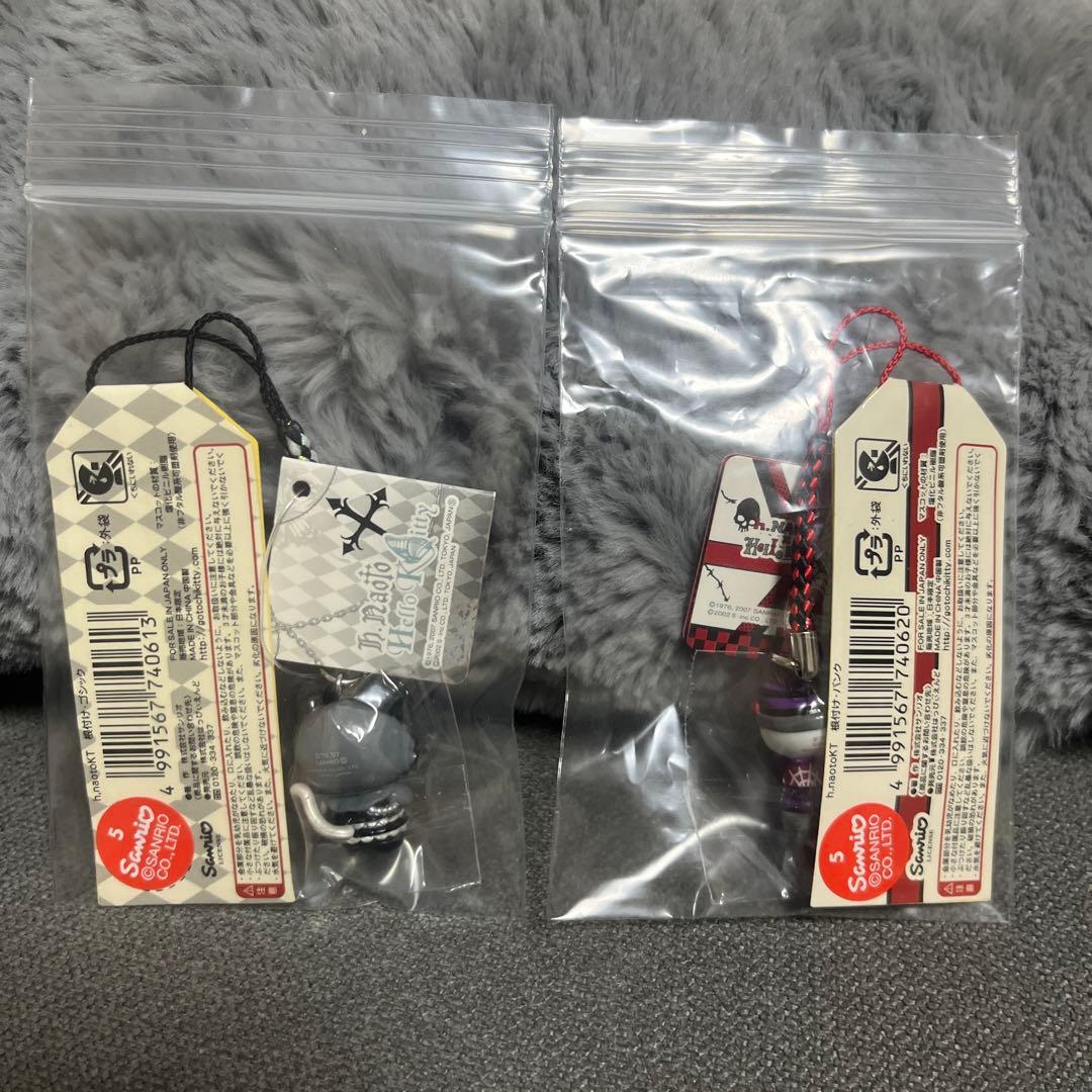 ご当地キティ　h.NAOTO 根付け　二種類