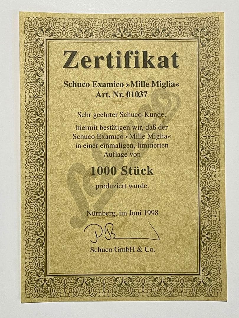 Schuco Examico “Mille Miglia”