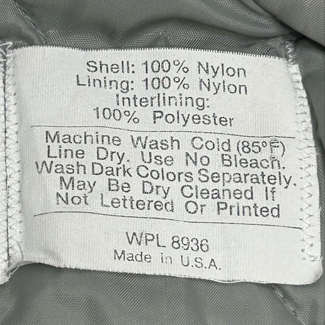 ビンテージ DeLONG デロング70s80sナイロンスタジャン アメフトXL