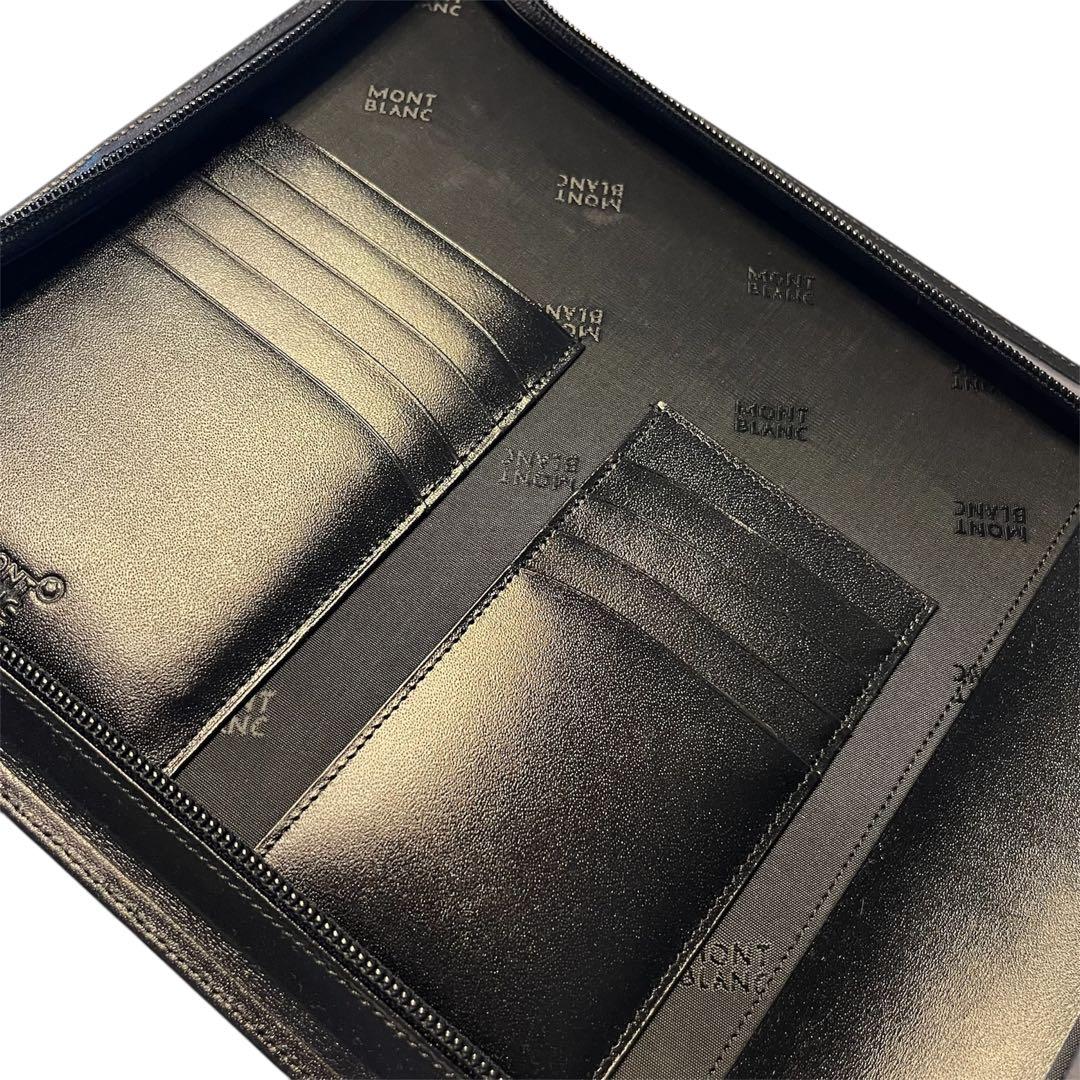 【希少】100周年 MONTBLANC　モンブラン　レザー　ノートブック　手帳
