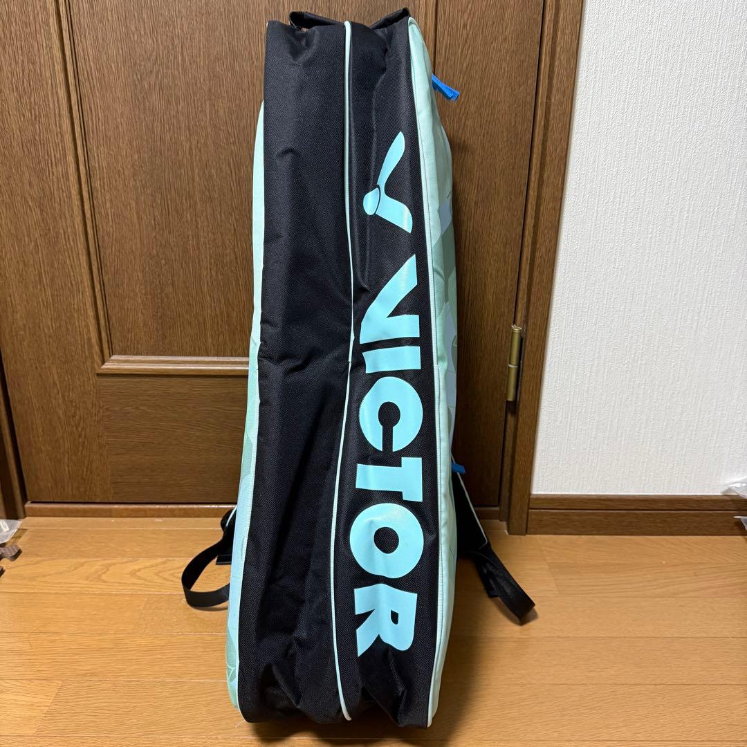 VICTOR バドミントン ラケットバッグ　ミントグリーン