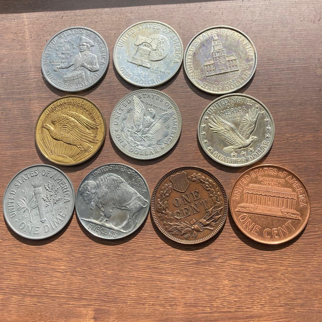 【レア物】アメリカ　ビンテージ　コースター　10個セット