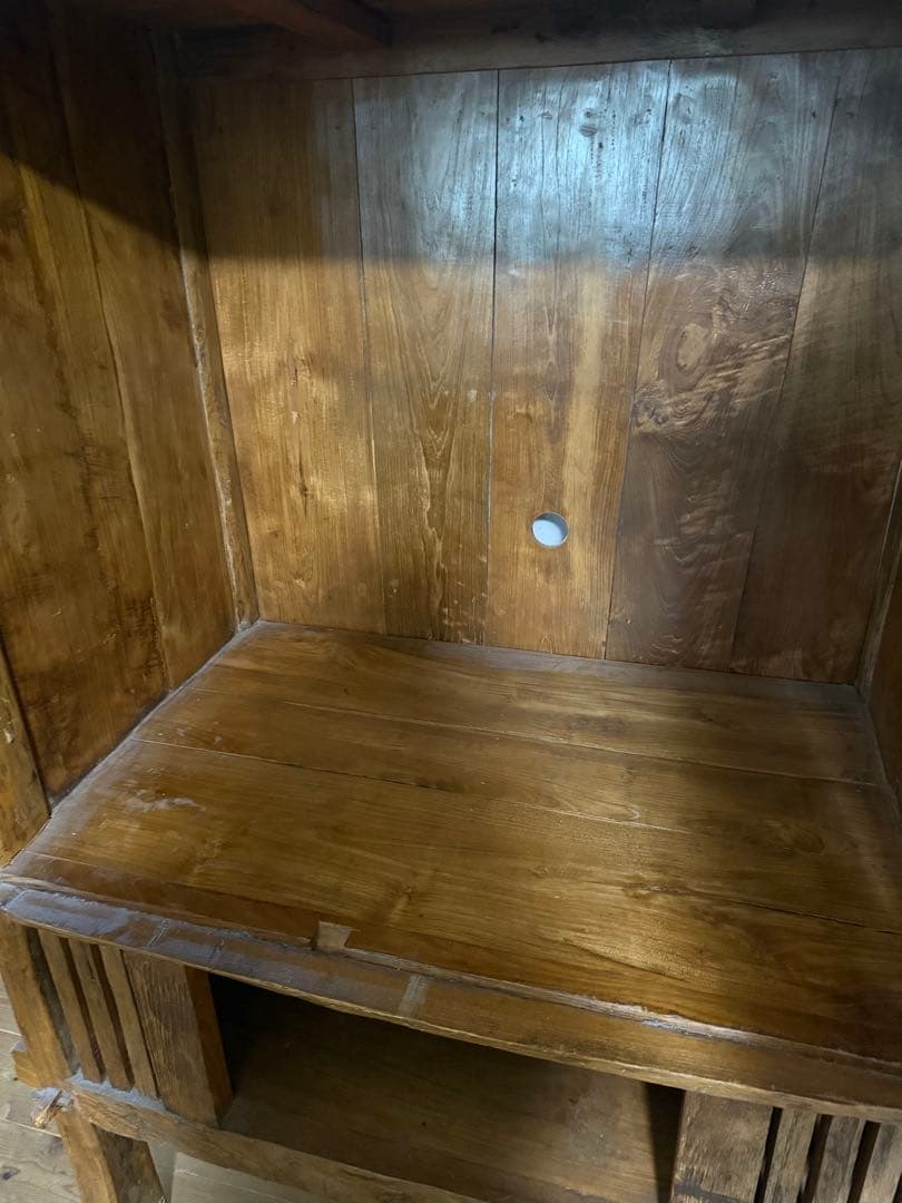 アジアンスタイル 木製収納キャビネット　バリ