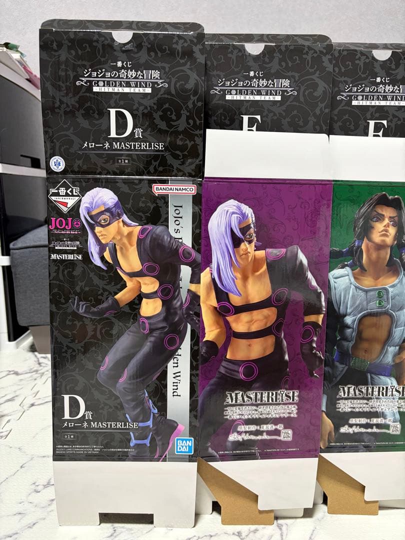 一番くじ ジョジョの奇妙な冒険 GOLDEN WIND HITMAN TEAM