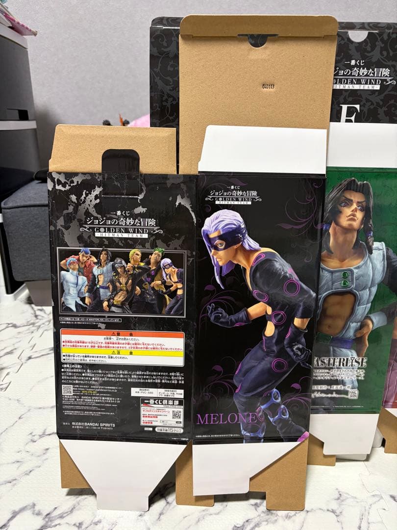 一番くじ ジョジョの奇妙な冒険 GOLDEN WIND HITMAN TEAM