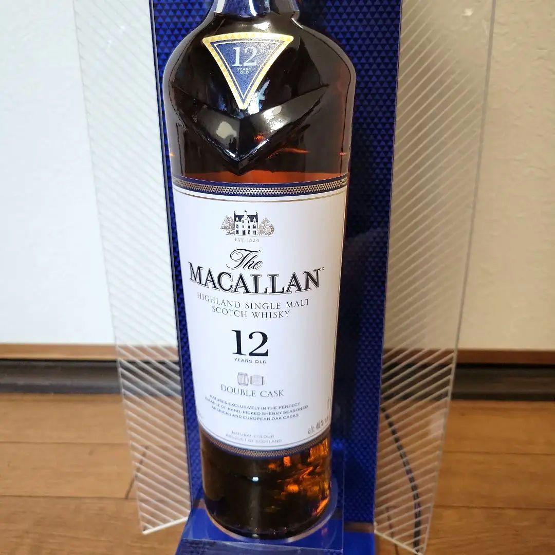 非売品 ザ マッカラン12年 ダブルカスク LED ディスプレイ ボトルスタンド