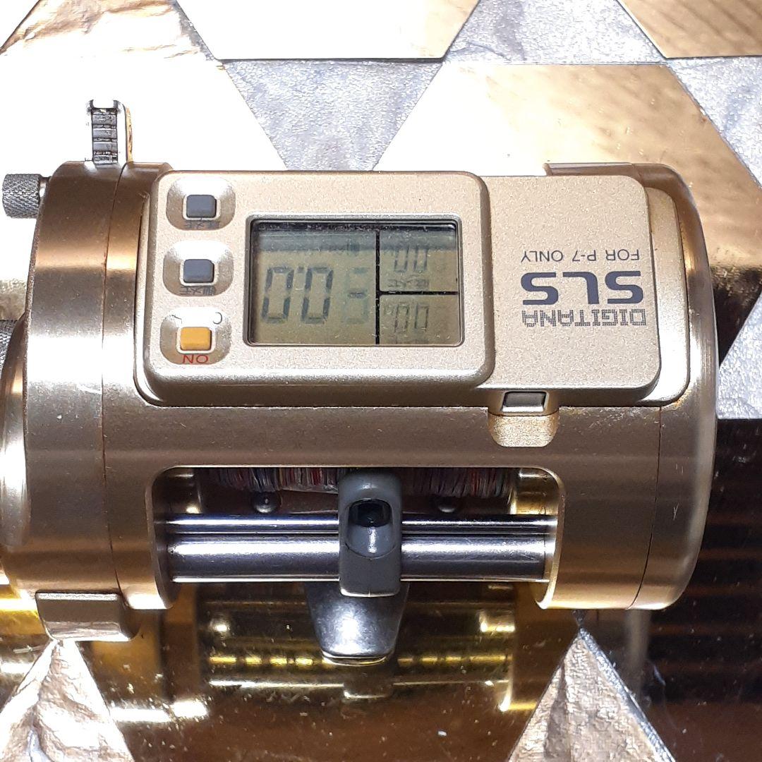 シマノ カルカッタ デジタナSLS 3000 船用 タイラバ ベイトリール 美品