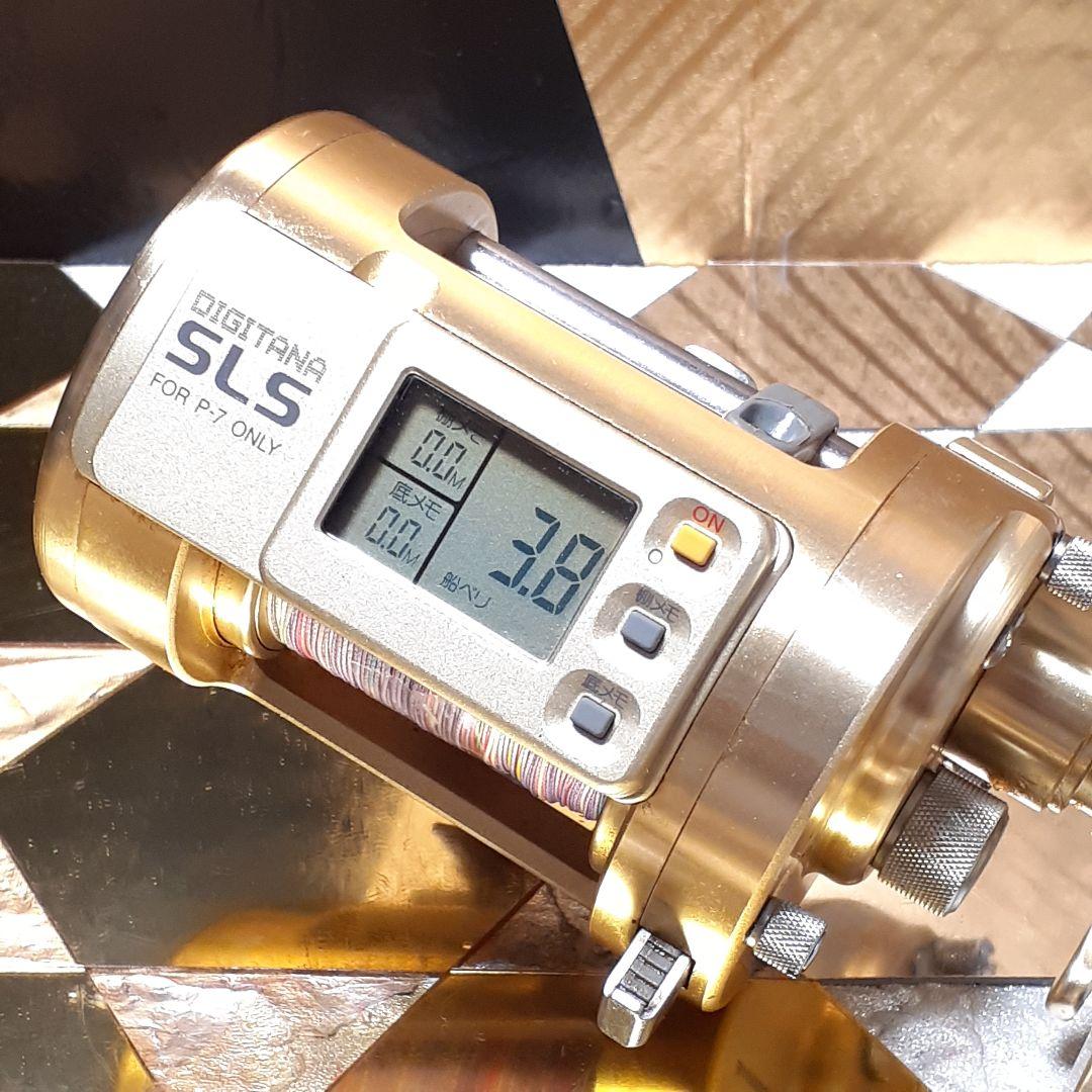 シマノ カルカッタ デジタナSLS 3000 船用 タイラバ ベイトリール 美品