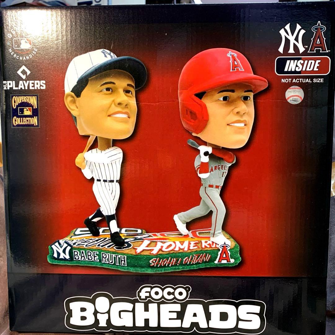 251個限定　大谷翔平　ベーブルース　ダブルボブルヘッド　シリアル№付　未使用品