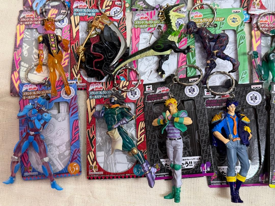 ジョジョの奇妙な冒険 スタンドコレクションキーホルダーなど29種