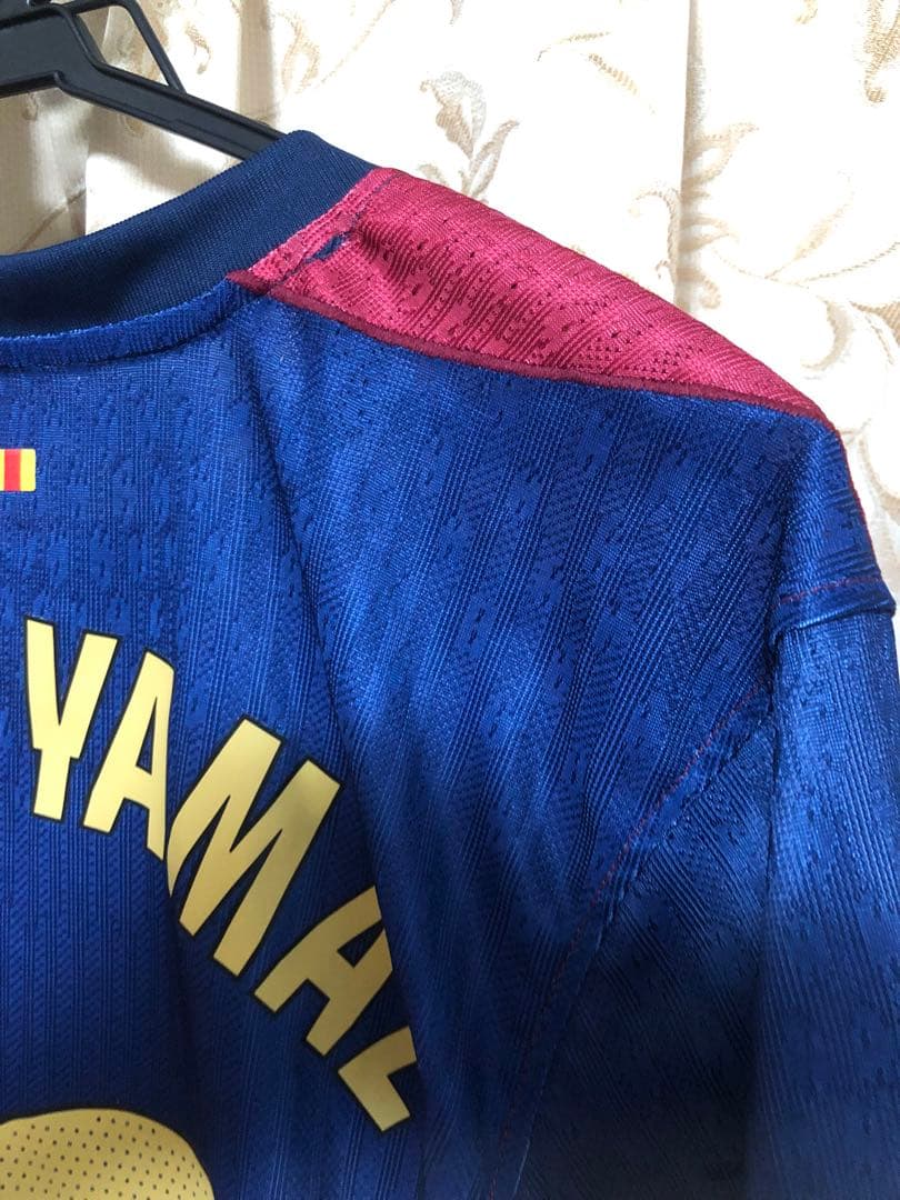 バルセロナFC24/25 ヤマル ラリーガ 3冠仕様 オーセンティック