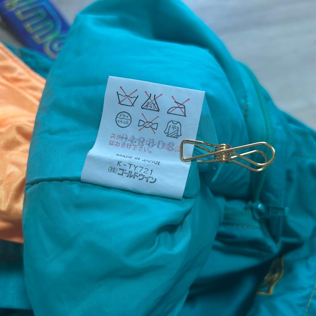 【ゴールドウィン】フリーサイズ(O)スキーウェアパンツ　レトロサスペンダーパンツ