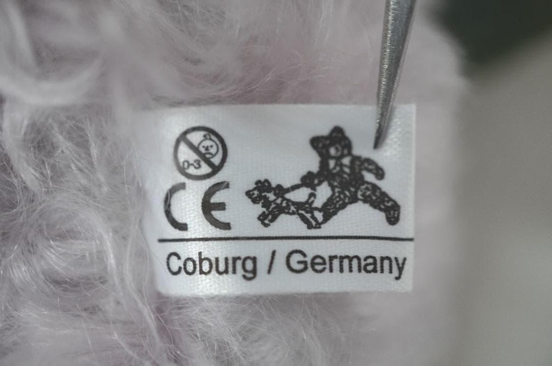 【M2512-21】 Harmann ハーマン テディベア リトルバイオレット