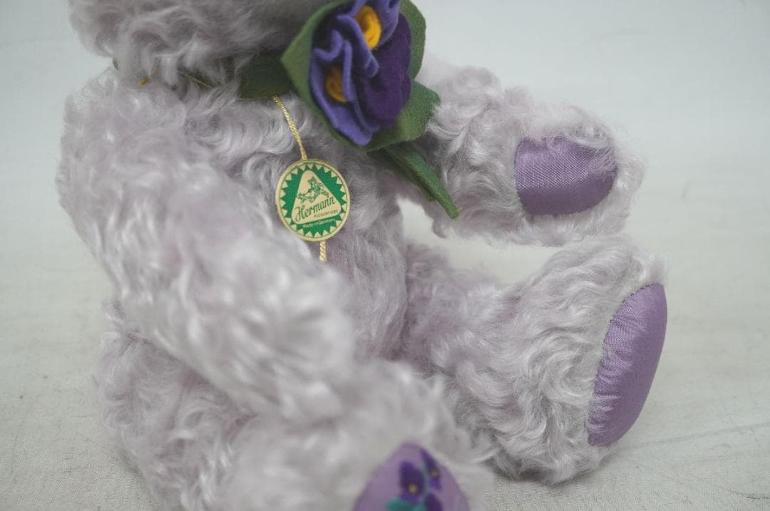 【M2512-21】 Harmann ハーマン テディベア リトルバイオレット