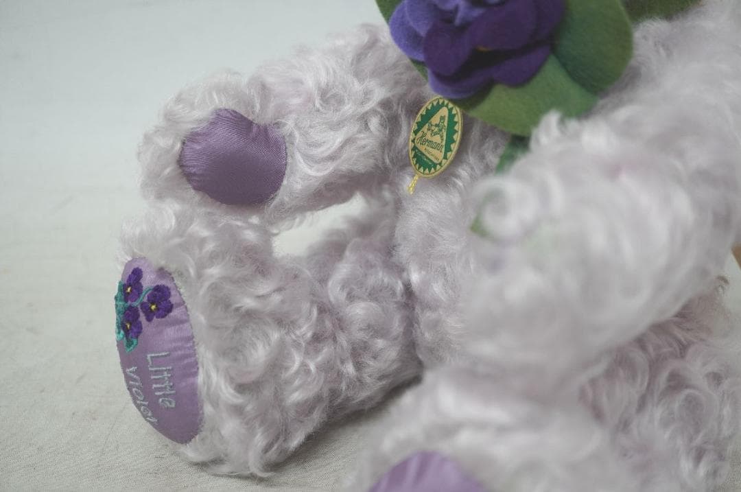 【M2512-21】 Harmann ハーマン テディベア リトルバイオレット