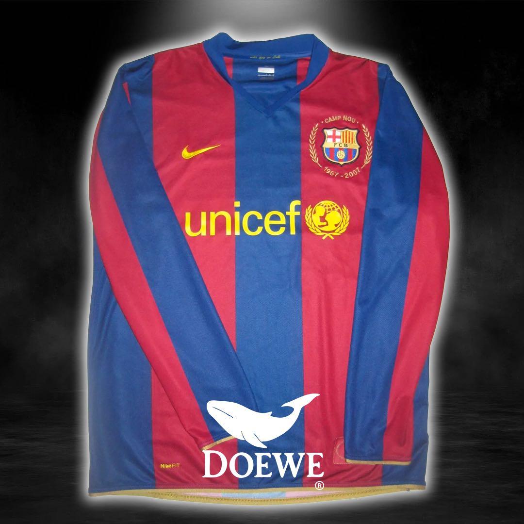 《新品》ロナウジーニョ バルサ 10番 長袖　06-07シーズン　復刻