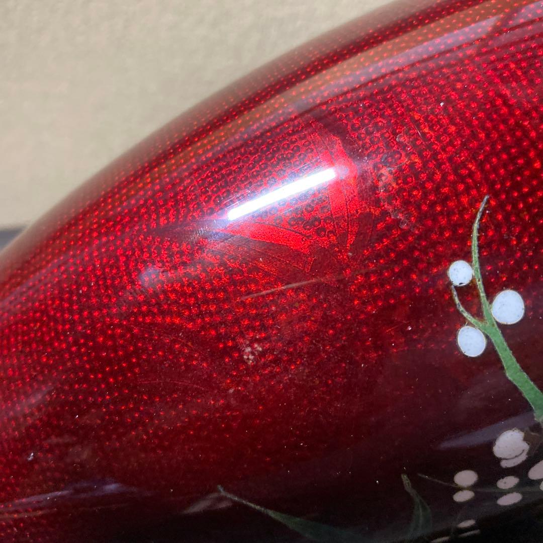 古玩　竹梅図七宝花瓶