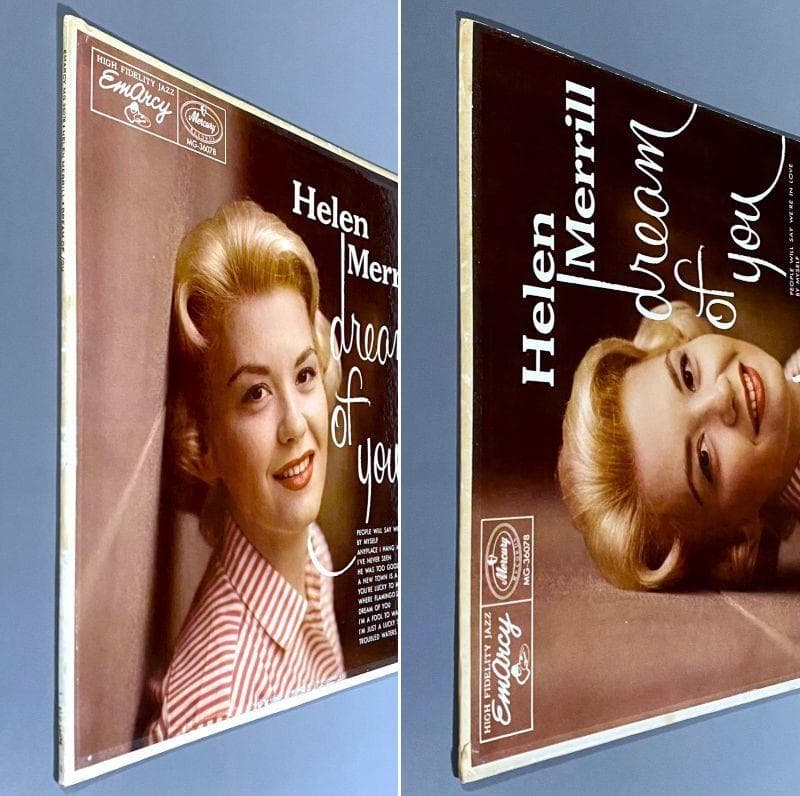 ★不朽の名作【USオリジナル／MONO／深溝／小ドラマーラベル】ヘレン・メリル