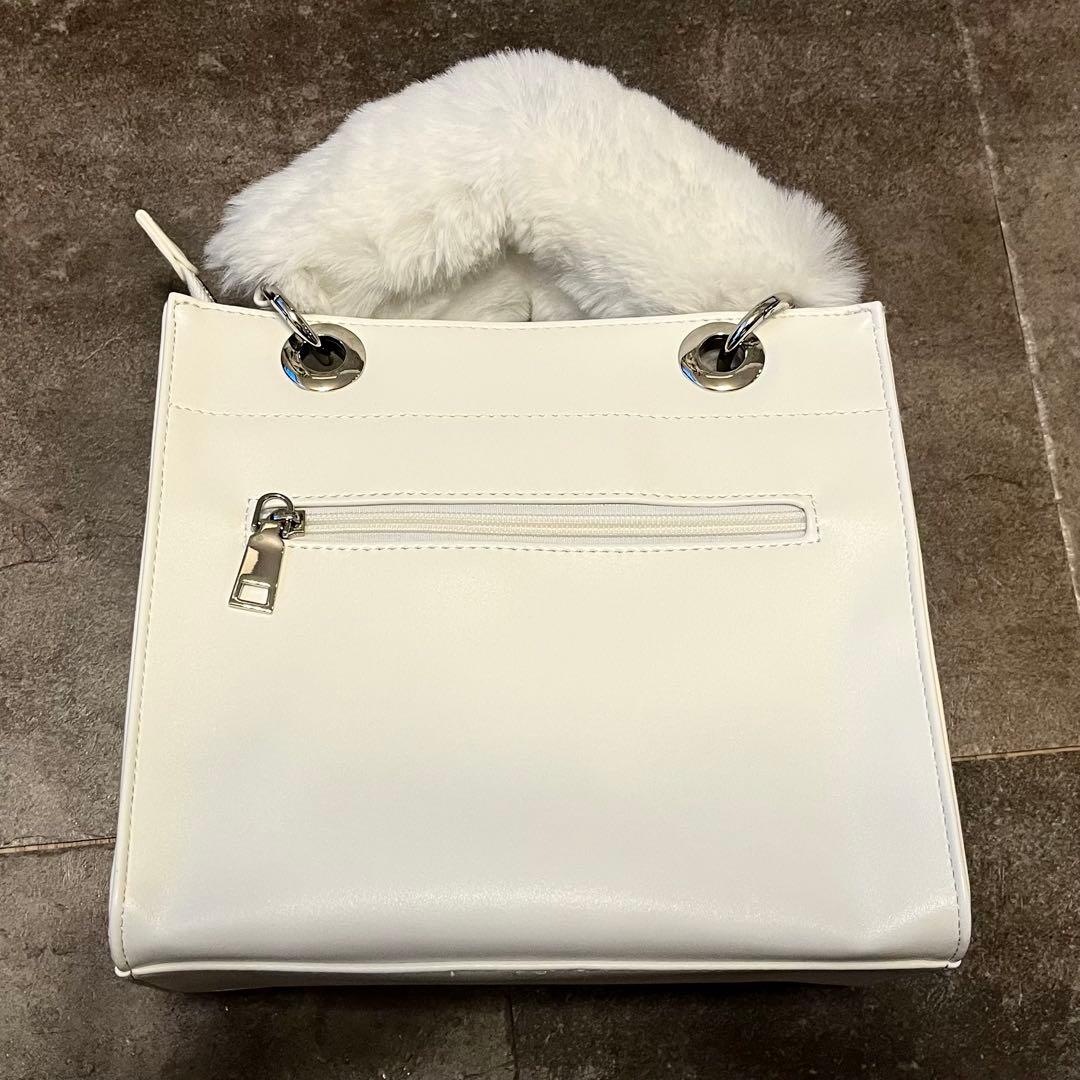 最終値下　パーリーゲイツ マスターバニー カートバッグ フェイクファーハンドル