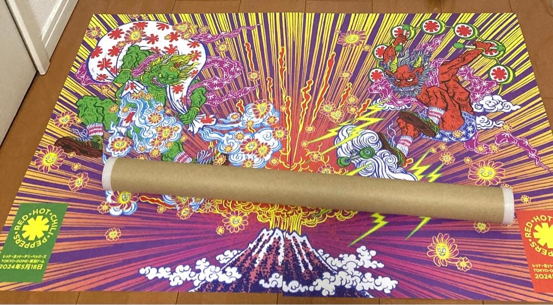 RED HOT CHILI PEPPERS レッチリ　リトグラフ　2枚セット