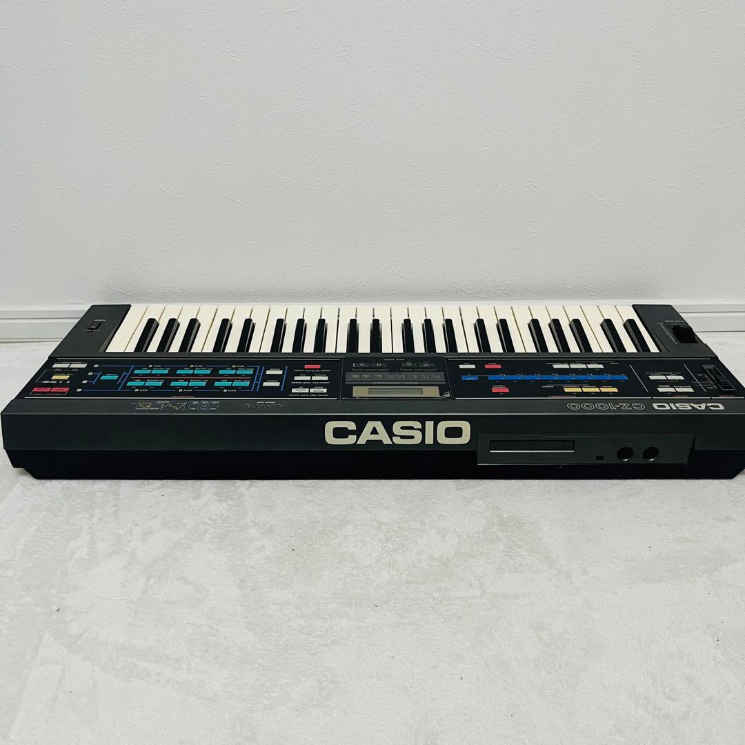 CASIO キーボードシンセサイザー CZ-1000 動作確認済み