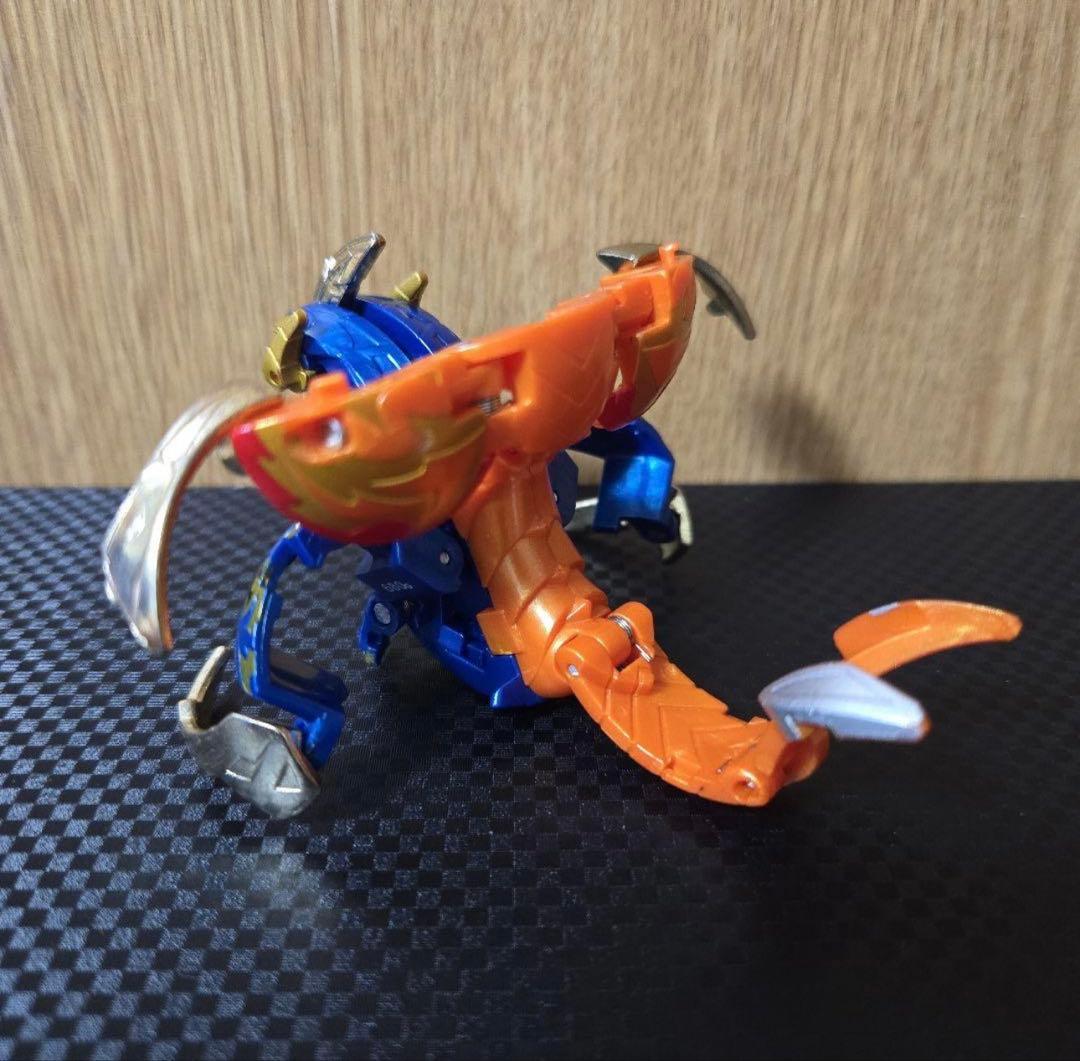 爆丸　轟ガリュウ 瞬ホルス 羅ビヨンド 3体セット 爆テク36㎜