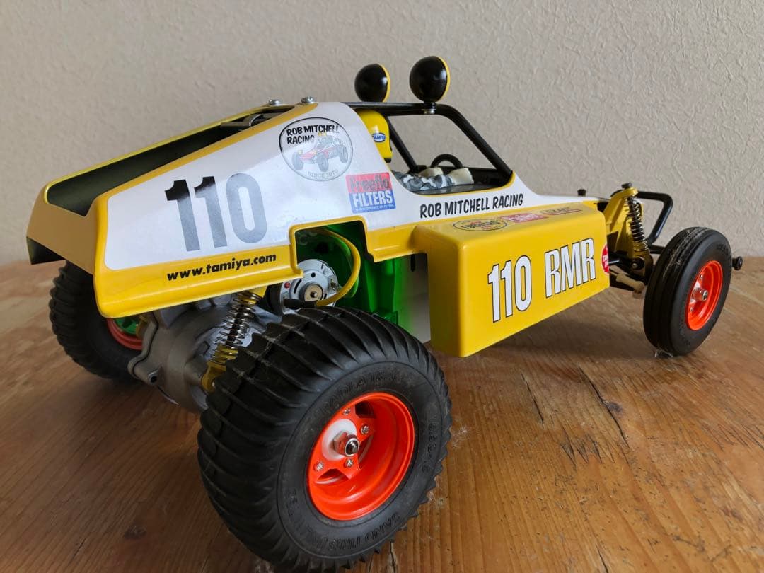 新品未使用)タミヤ)メカレス)シャーシ/グラスホッパー・ボディ/バギーチャンプ