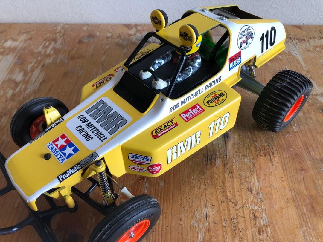 新品未使用)タミヤ)メカレス)シャーシ/グラスホッパー・ボディ/バギーチャンプ