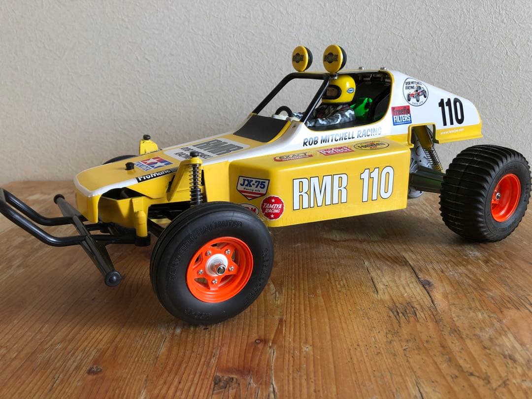 新品未使用)タミヤ)メカレス)シャーシ/グラスホッパー・ボディ/バギーチャンプ