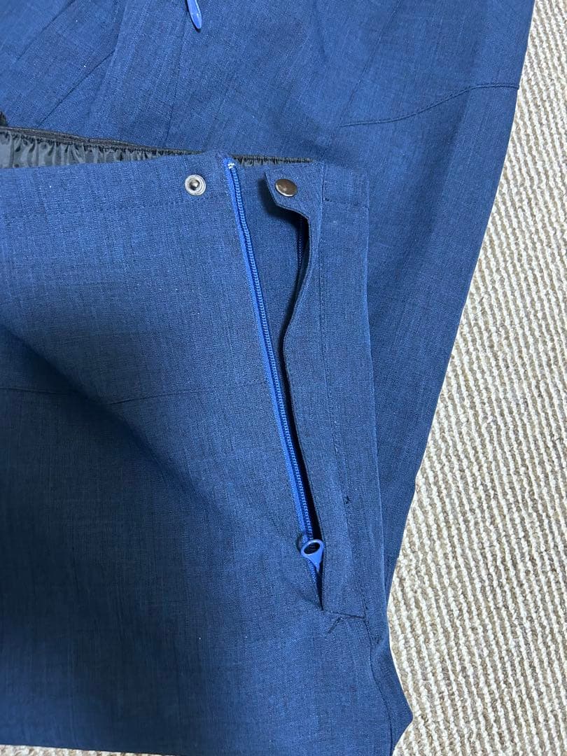 最終値下げ！レディース　スキー・スノボー　ウェアー　上下セット　Ｌ　紺色／水色