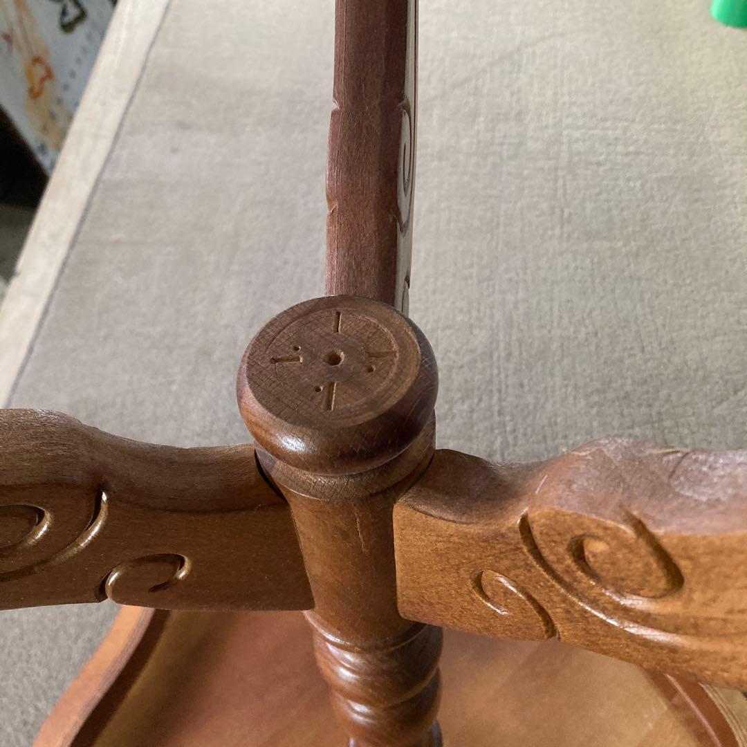 ダ*コ様 象嵌 コーヒーテーブル 丸テーブル サイドテーブル 幅54cm C