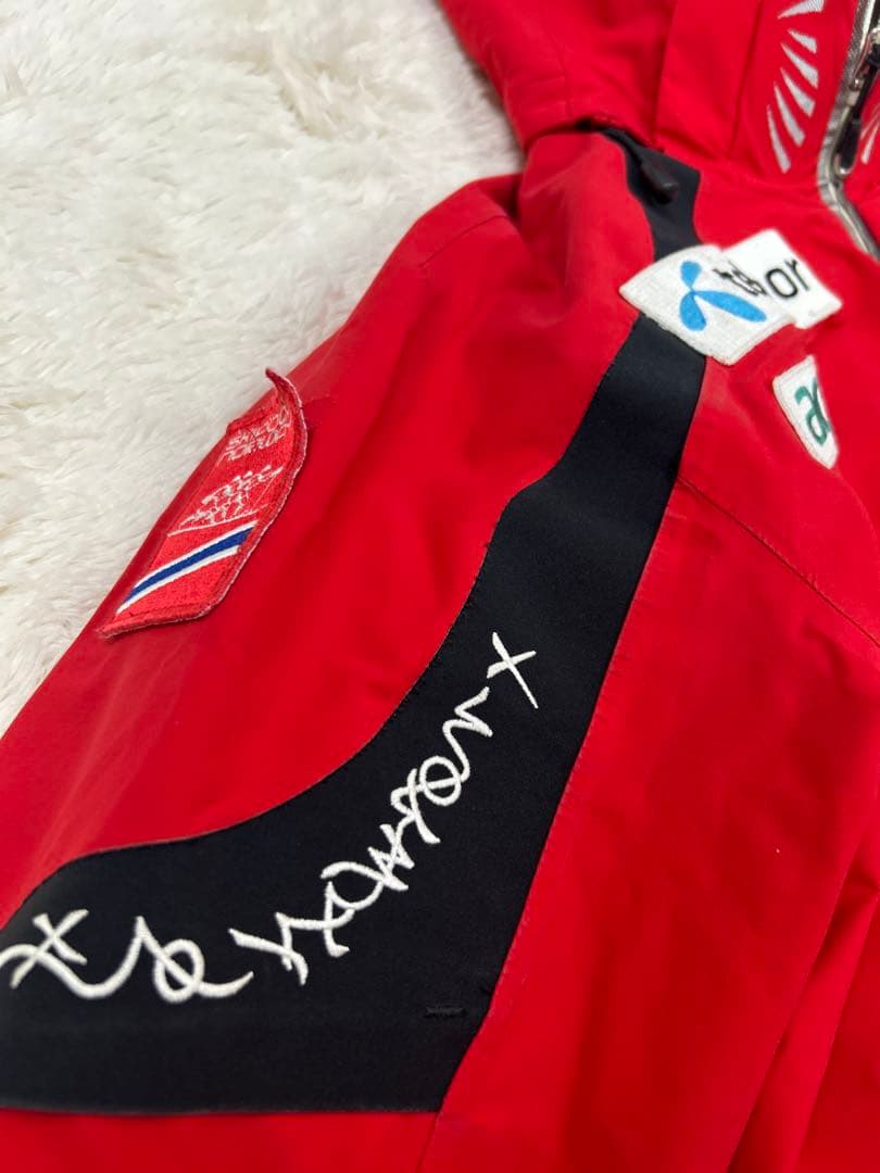 PHENIX フェニックス スキーウェア セット　ノルウェー　M　赤　norge