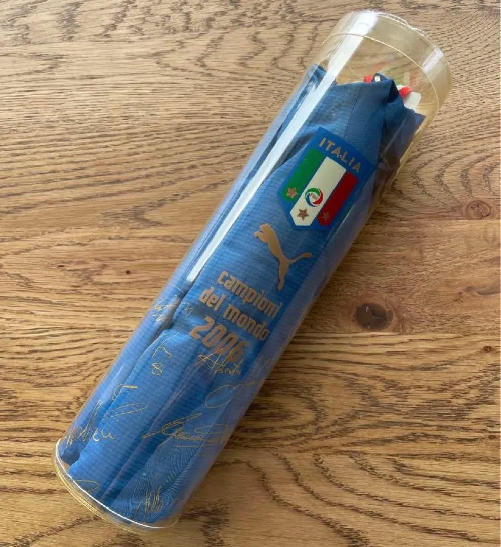 PUMA ワールドカップ2006 優勝記念 イタリア代表ユニ　タグ付