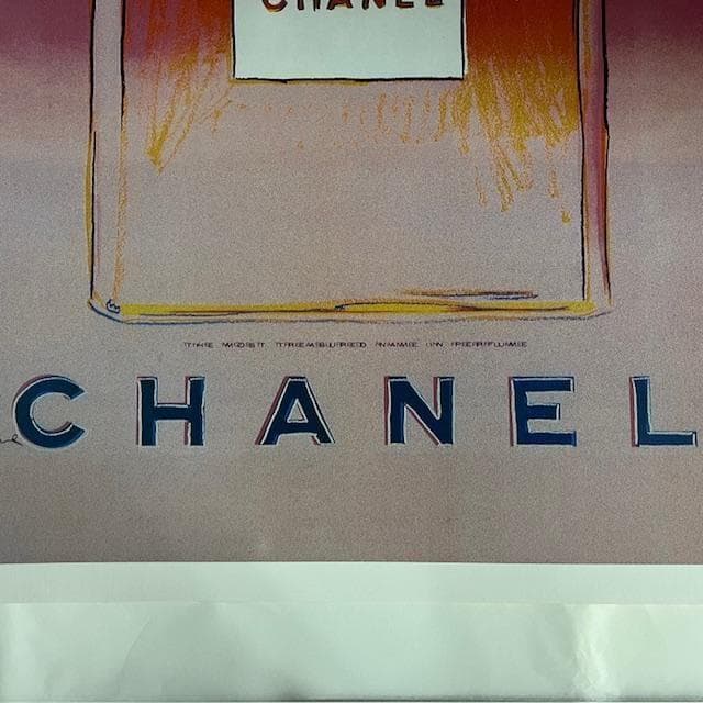 特別額装品/シャネル Red/アンディ ウォーホル/インテリア/ポスター/アート