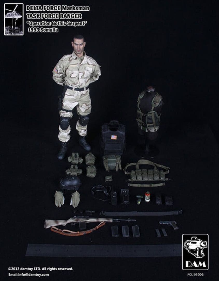 ミリタリー DELTA FORCE Marksman TASK FORCE RANGER