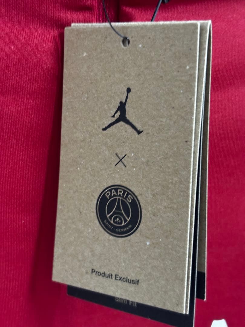 新品　タグ付き　パリ・サンジェルマン ジャージ レッド
