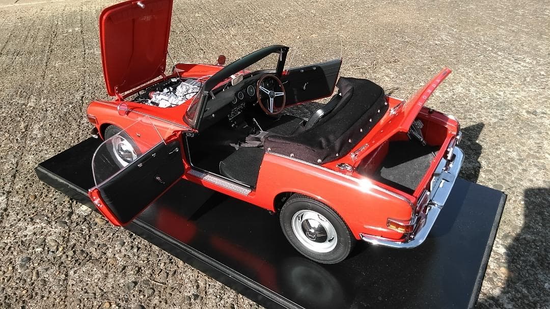 取りに来られる人限定　アシェット 1/6 ホンダS800M 完成品