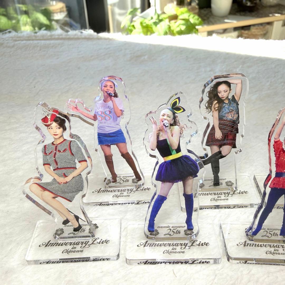 安室奈美恵　アクリルスタンド　7種類　25th OKINAWA 沖縄　美品