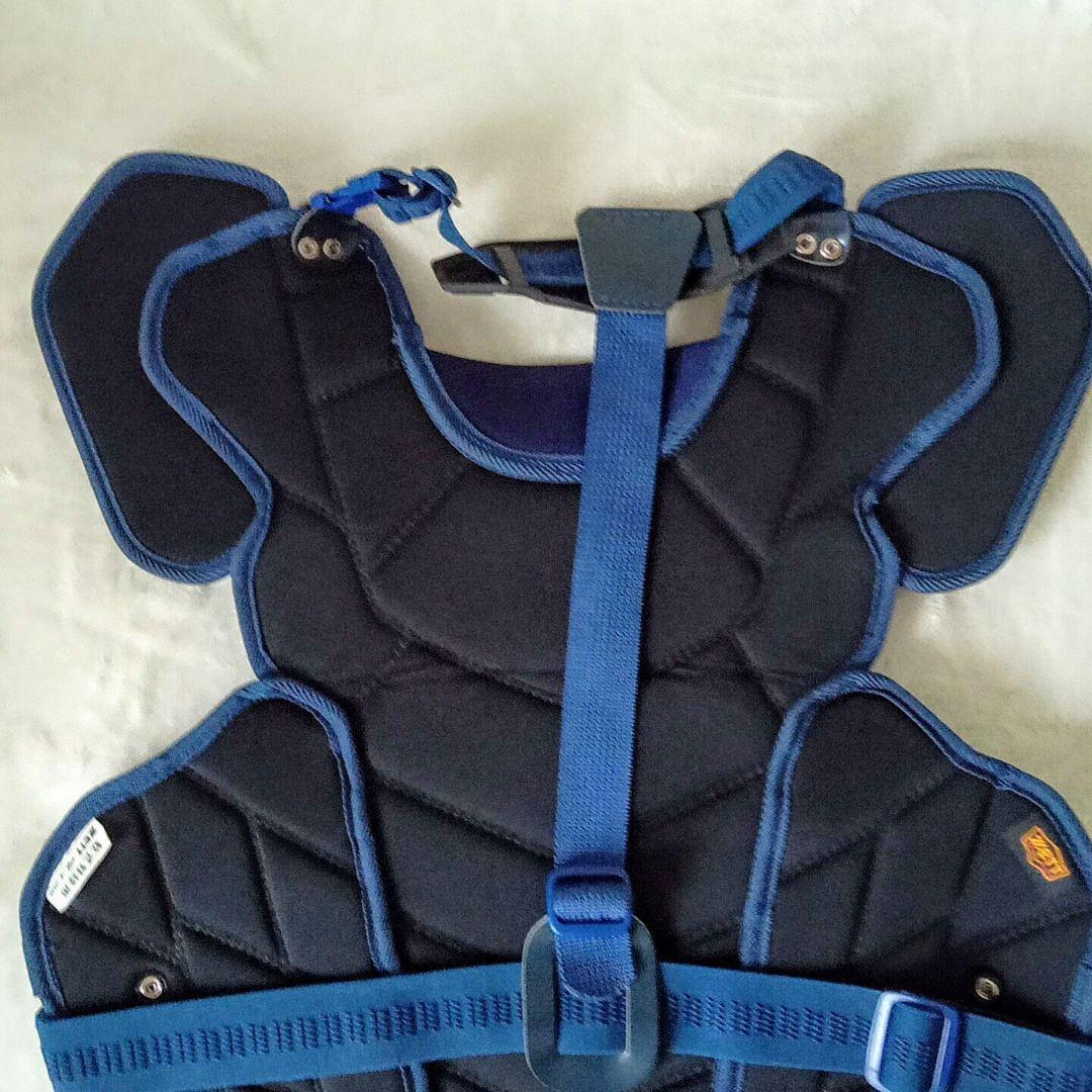 ゼット 野球 軟式用 キャッチャープロテクター&レガース レガーツ ネイビー