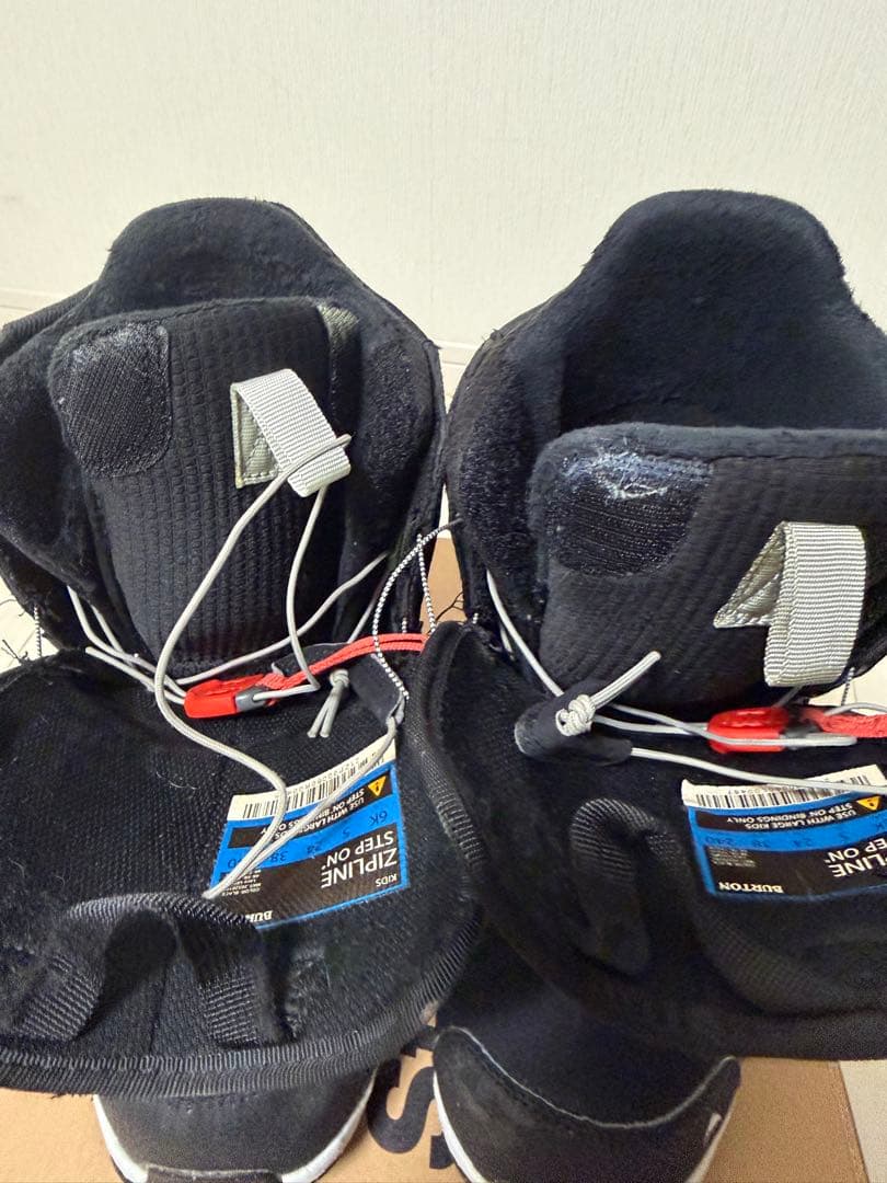 【使用少】バートンキッズ ジップライン Step On ブーツ 24cm